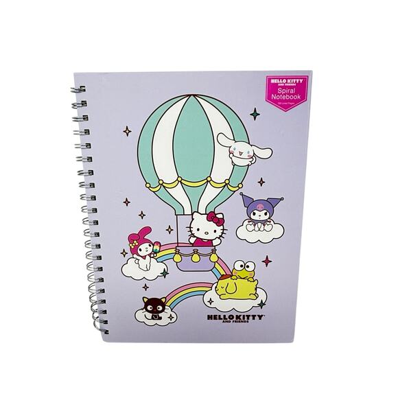 Hello Kitty & Friends Spiral Notebook 160 Lined Pages Chococat Kerropi My Melody - Picture 4 of 14
